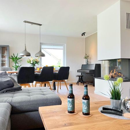 Ferienhaus Weserbrandung Nordenham Buitenkant foto