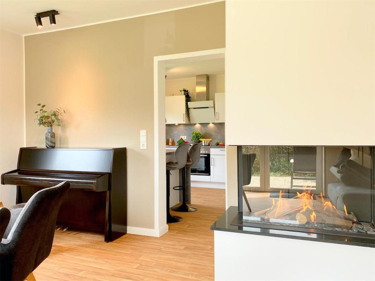 Ferienhaus Weserbrandung Nordenham Buitenkant foto