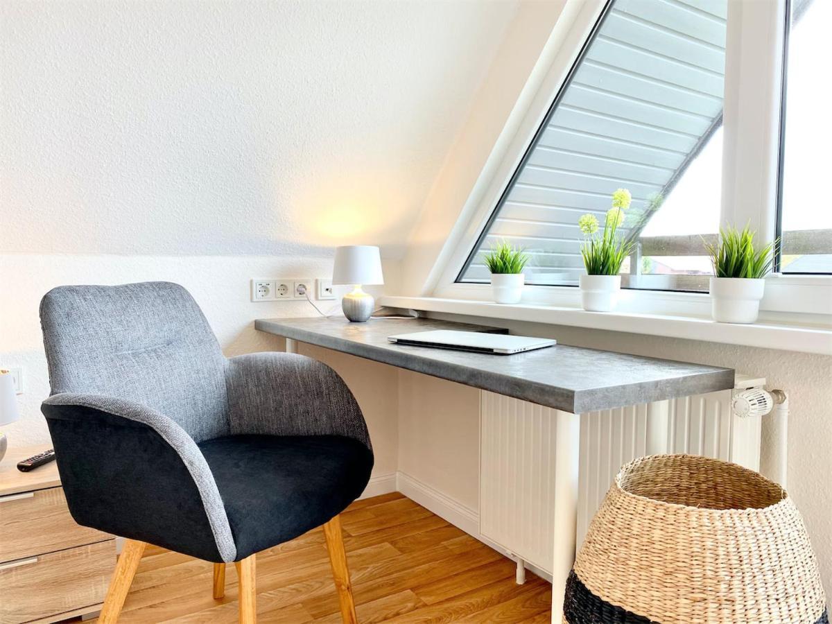 Ferienhaus Weserbrandung Nordenham Buitenkant foto